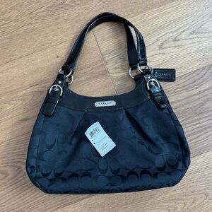Coach Y2K Signature Soho Hobo Shoulder Bag - Black - NWT